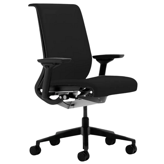 Steelcase Think V2 Office Chair (Black Cloth/Black Frame) - Best Deal Office Furniture & Apple StoreLas_Vegas